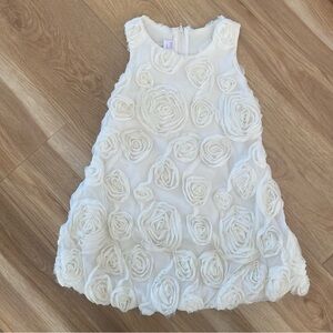 IRIS & IVY ROSETTE TODDLER DRESS
